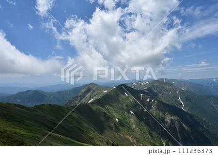 谷川岳登山、天神平コース、群馬県 谷川岳登山、天神平コース、群馬県 111236373