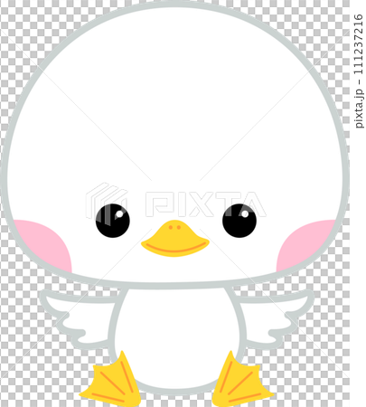 幼兒可愛的鴨子人物插畫 幼兒可愛的鴨子人物插畫 111237216