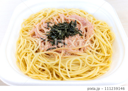 おいしい明太子スパゲティ 111239146