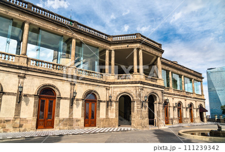 Chapultepec Castle, a former royal palace in Mexico City, Mexico 111239342