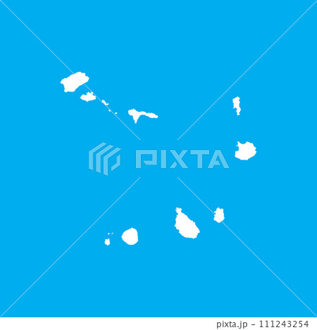 Cape verde map icon Cape verde map icon 111243254