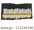 細巻き用ののりとごはんと具 111244190