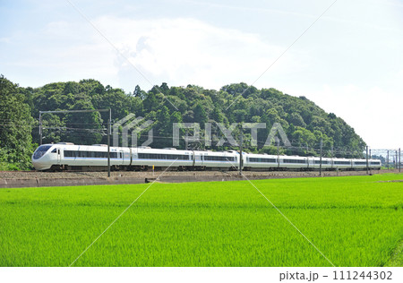 北陸本線　芦原温泉ー細呂木　JR西日本　681系　T18+T07編成（金沢）　サンダーバード 111244302