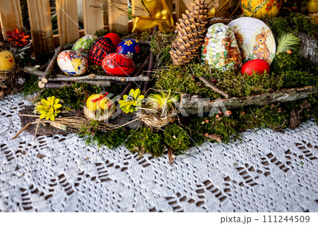 Easter Wonderland: A Whimsical Fusion of Nature and Artistry Easter Wonderland: A Whimsical Fusion of Nature and Artistry 111244509