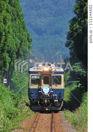 大糸線 頸城大野ー小滝 JR西日本 キハ52-125+キハ52-156(糸魚川) 糸魚川ジオパーク 大糸線 頸城大野ー小滝 JR西日本 キハ52-125+キハ52-156(糸魚川) 糸魚川ジオパーク 111244882