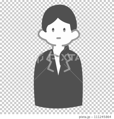 單色正面女上班族ver2 單色正面女上班族ver2 111245864