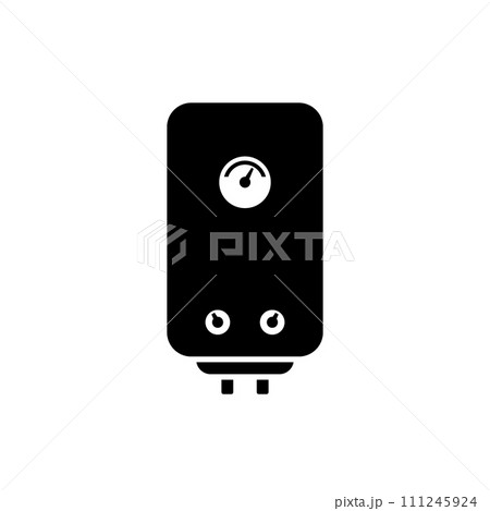 Boiler icon on white. 111245924