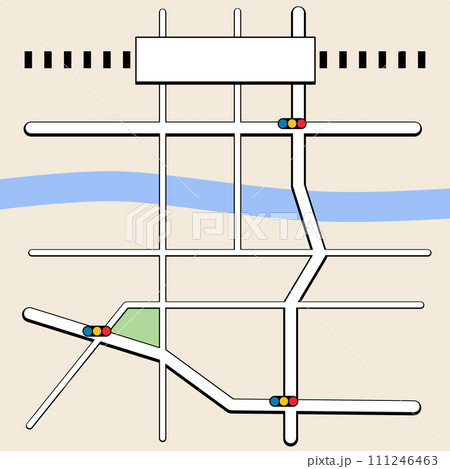 地図のイメージ 111246463
