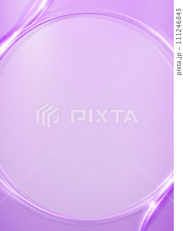 キラキラした紫色のフレーム 111246845