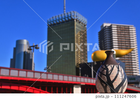 浅草隅田川からの風景 浅草隅田川からの風景 111247606