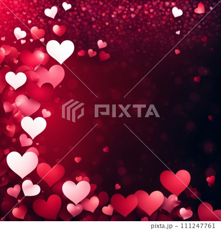 Red and Pink Abstract background with bokeh background Red and Pink Abstract background with bokeh background 111247761