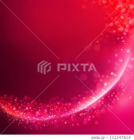 Red and Pink Abstract background with bokeh background Red and Pink Abstract background with bokeh background 111247814