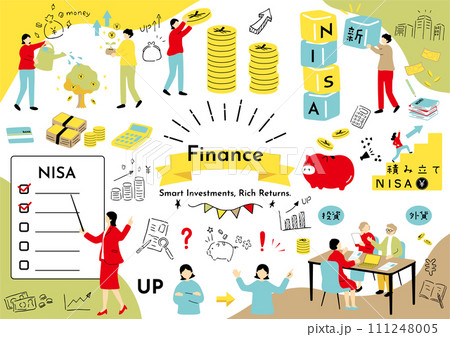 資産運用をする人達 資産運用をする人達 111248005