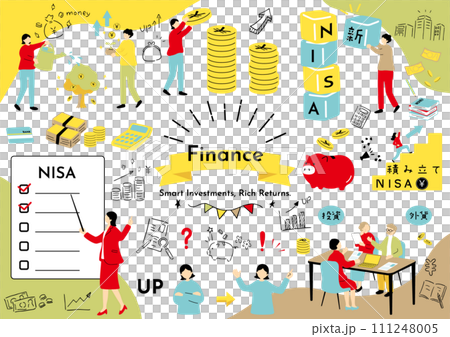 資産運用をする人達 資産運用をする人達 111248005