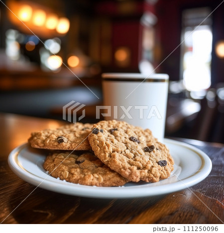 アメリカで人気のオートミール・クッキー 111250096