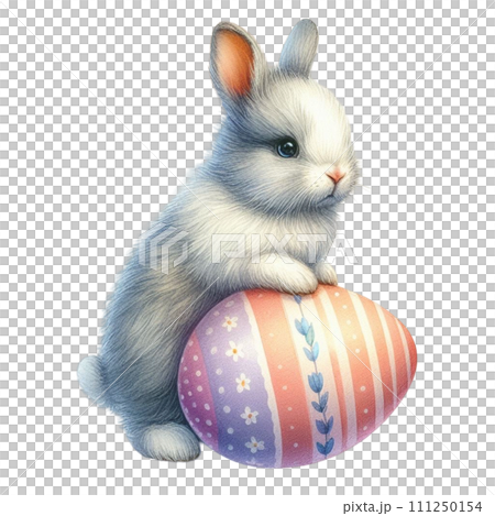 Rabbit cute Easter day 111250154