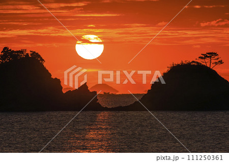 吉見の夕日 吉見の夕日 111250361