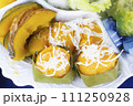 Toddy Palm Cake and Steamed Pumpkin 111250928