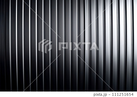 Close-up black metallic wall, abstract pattern background, Generative AI Close-up black metallic wall, abstract pattern background, Generative AI 111251654