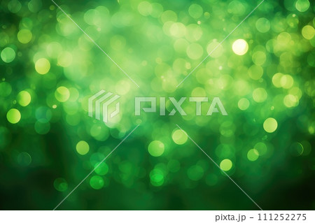 Happy St Patrick's Day Background Holiday Illustration. Green Saint Patrick Generative AI design 111252275