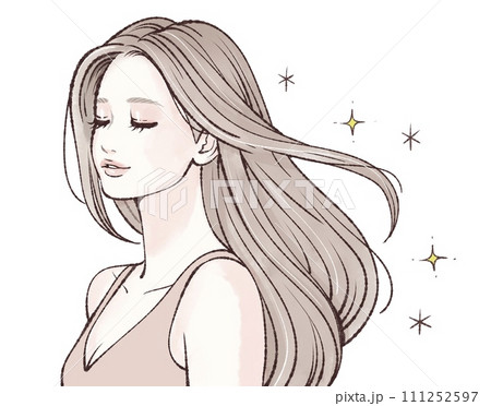 女性・女の子のイラスト素材 111252597
