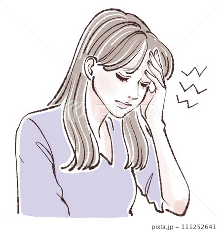 女性・女の子のイラスト素材 女性・女の子のイラスト素材 111252641