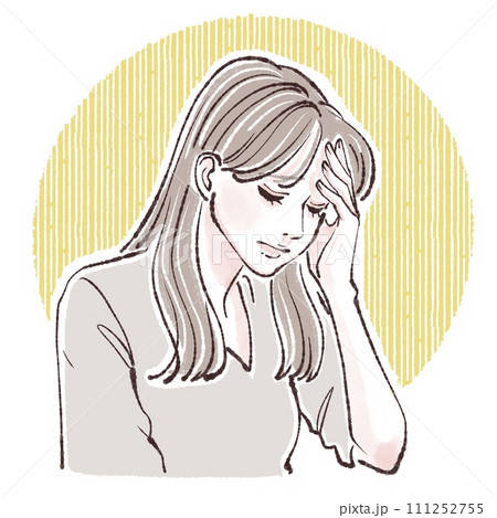 女性・女の子のイラスト素材 111252755