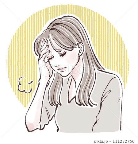 女性・女の子のイラスト素材 女性・女の子のイラスト素材 111252756