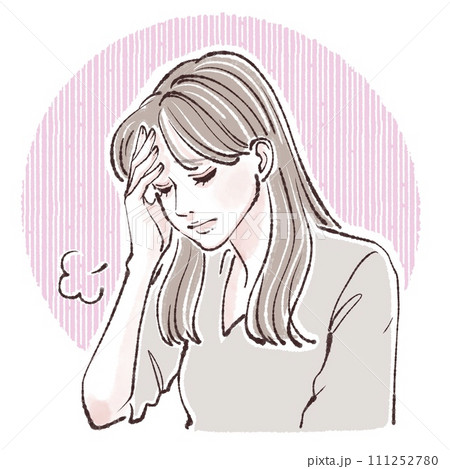 女性・女の子のイラスト素材 111252780