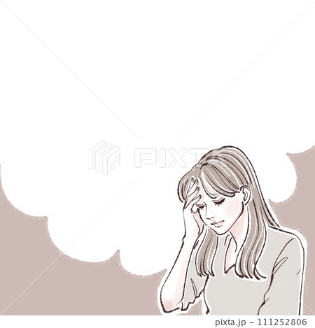 女性・女の子のイラスト素材 111252806