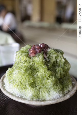 抹茶あずきのかき氷 抹茶あずきのかき氷 111255017