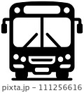 バスのアイコン 111256616