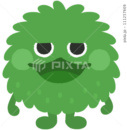 緑色のモンスター 111257609