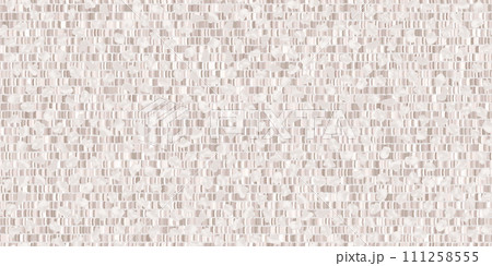 Top view on white boucle pattern with a knotted grunge texture Top view on white boucle pattern with a knotted grunge texture 111258555