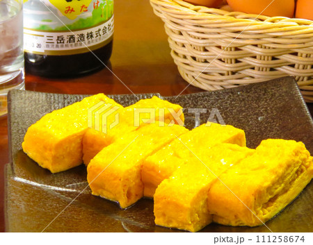 厚焼き玉子盛り合わせ 111258674
