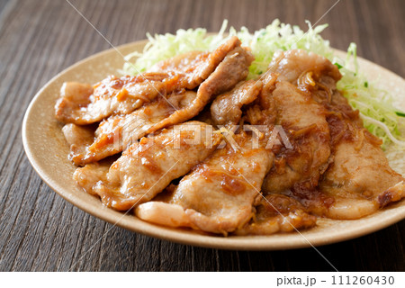 豚肉のしょうが焼き 111260430