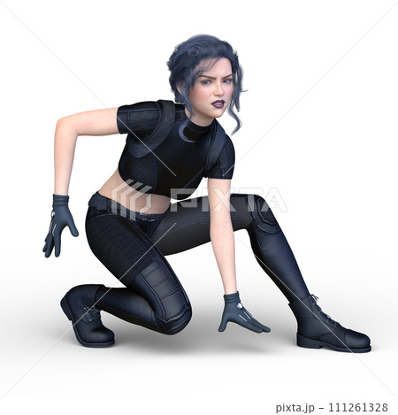 女性戦士 111261328