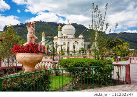 Replica of Taj Mahal, Bioparque Wakata, Tocancipa municipality of the Metropolitan Area of Bogota, Colombia. 111262847