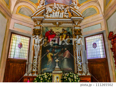 Sacro monte di Ghiffa, lake maggiore, italy Sacro monte di Ghiffa, lake maggiore, italy 111265502