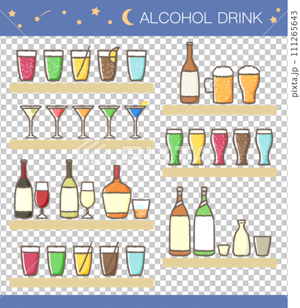 各類酒精套裝（彩色） 111265643