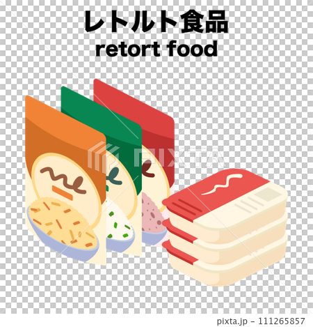 蒸煮食品的等軸圖 111265857