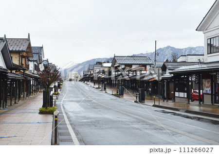牧之通り　三国街道　新潟県南魚沼市塩沢 111266027