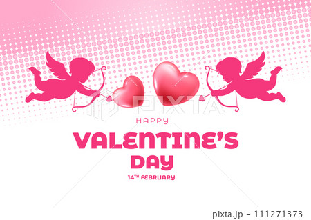Happy Valentine's Day background, Happy Valentine's Day love banner Happy Valentine's Day background, Happy Valentine's Day love banner 111271373