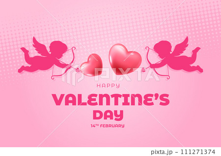 Happy Valentine's Day background, Happy Valentine's Day love banner Happy Valentine's Day background, Happy Valentine's Day love banner 111271374
