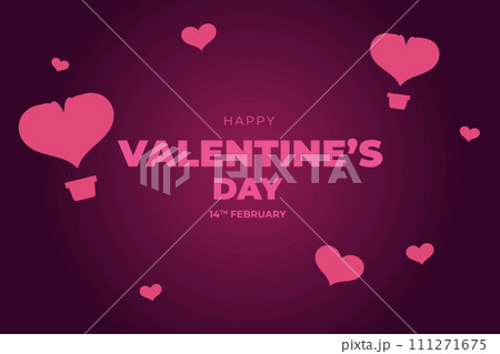 Happy Valentine's Day background, Happy Valentine's Day love banner Happy Valentine's Day background, Happy Valentine's Day love banner 111271675