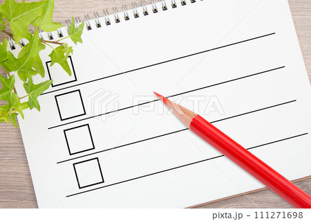 チェックリスト　 111271698