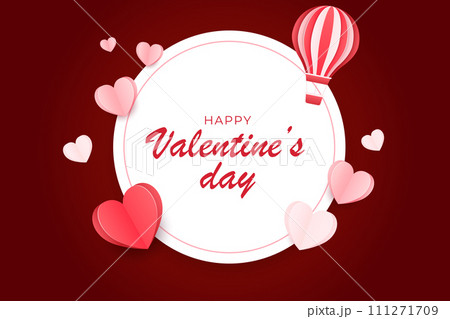 Happy Valentine's Day background, Happy Valentine's Day love banner Happy Valentine's Day background, Happy Valentine's Day love banner 111271709