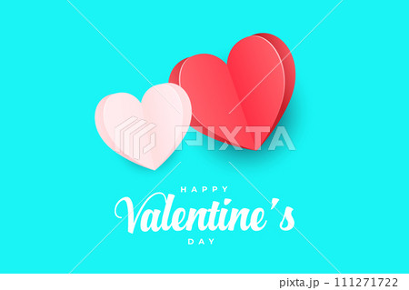 Happy Valentine's Day background, Happy Valentine's Day love banner 111271722