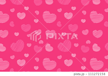 Happy Valentine's Day hearts seamless background, Valentine's Day hearts Happy Valentine's Day hearts seamless background, Valentine's Day hearts 111272158