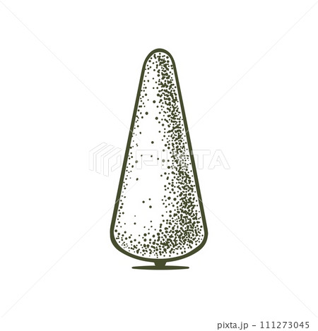 Topiary pictogram vector sketch shearing plants icon 13 Topiary pictogram vector sketch shearing plants icon 13 111273045